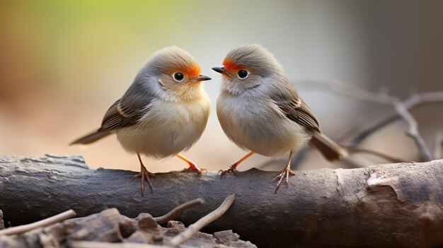 foto de dois X-ray Tetras com ênfase na expressão do amor