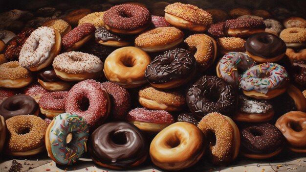 Foto de donuts