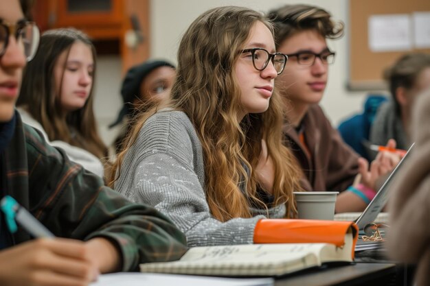 Foto de Estudantes Inteligência Artificial Gerativa