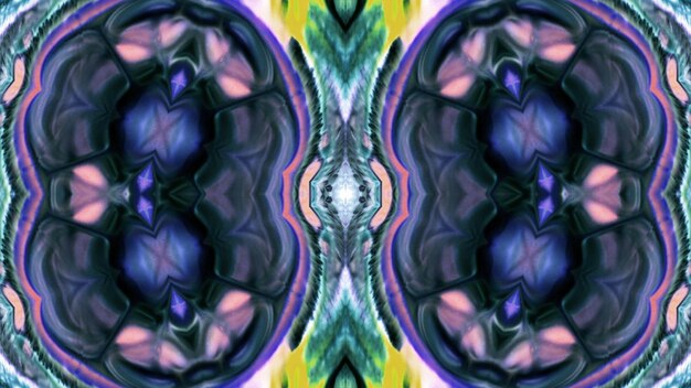 Foto foto de fundo colorido abstrato caleidoscópio
