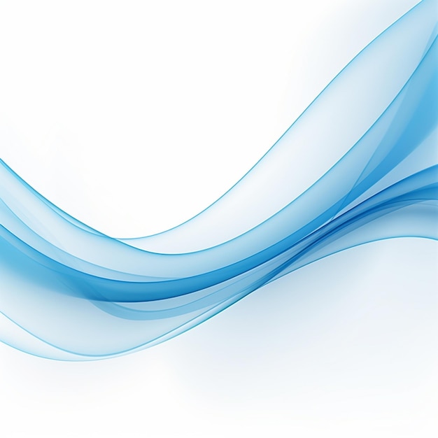 Foto de fundo de ondas azuis fundo de ondas azul para design AI Generado