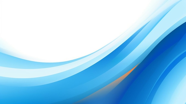 Foto de fundo de ondas azuis fundo de ondas azul para design AI Generado