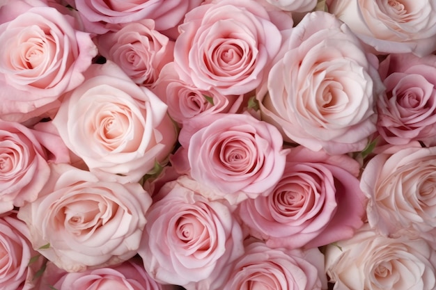 Foto de fundo de rosas cor-de-rosa