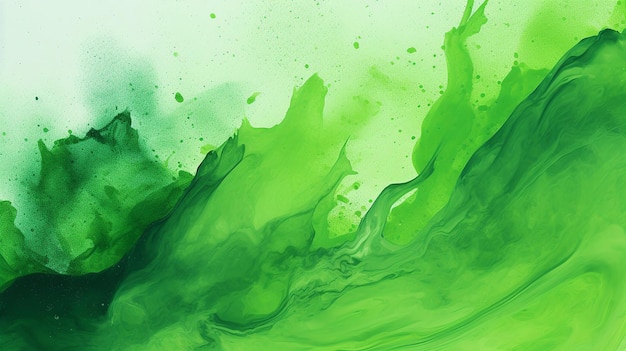 Foto de fundo de textura de aquarela de sombra verde