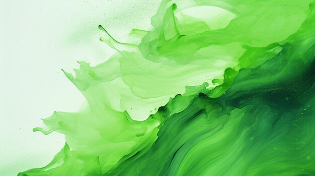 Foto de fundo de textura de aquarela de sombra verde