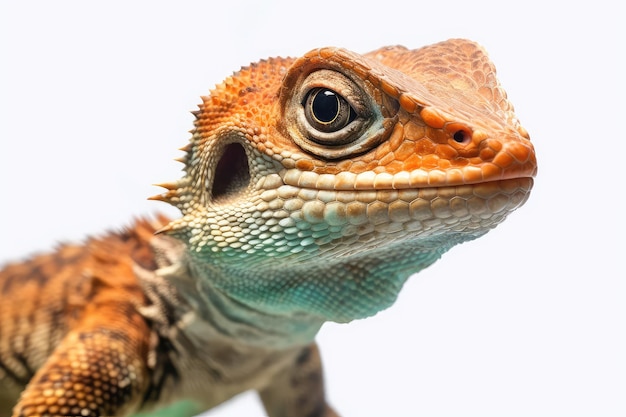 Foto de lagarto ilustração realista generativa ai