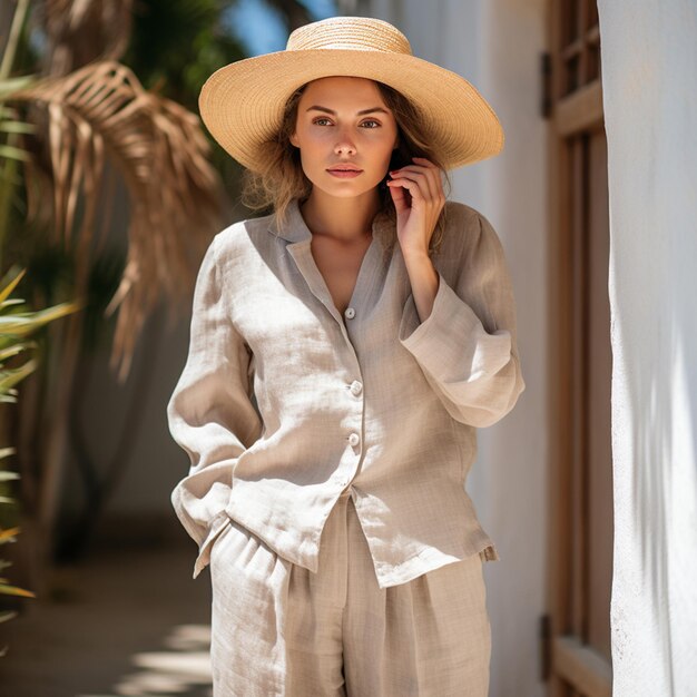 foto de menina iformal roupa de negócios