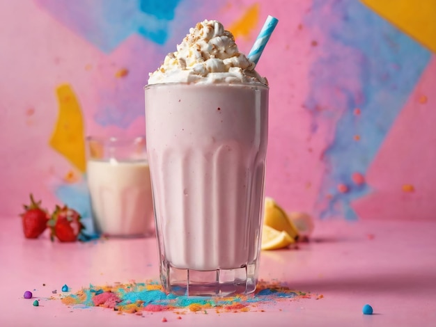 Foto de milk-shake delicioso