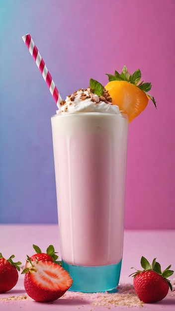 Foto de milk-shake delicioso