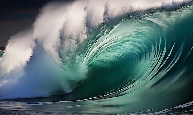 Foto foto de ondas majestosas