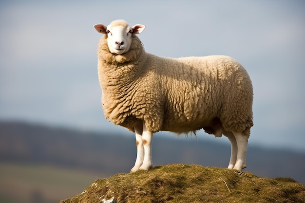 foto de ovelha Eid ul adha conceito