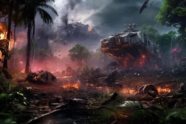 Foto de papel de parede do jogo Epic Battlefront Wonderland