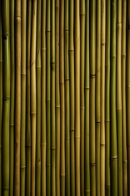 Foto de parede de bambu com uma tapeçaria tecida Parede em branco verde natural W papel de parede criativo estético