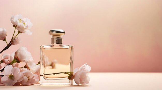 Foto foto de perfume elegante