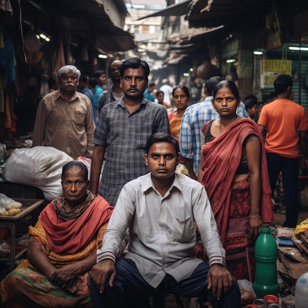 Foto foto de pessoas em mumbai