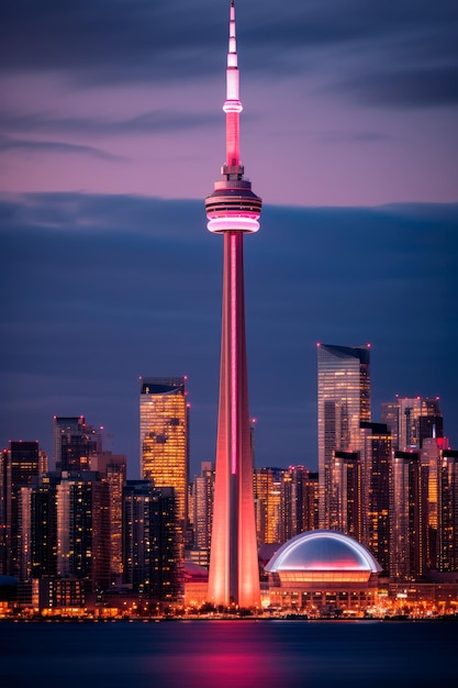 foto de pintura digital de edifícios no Canadá