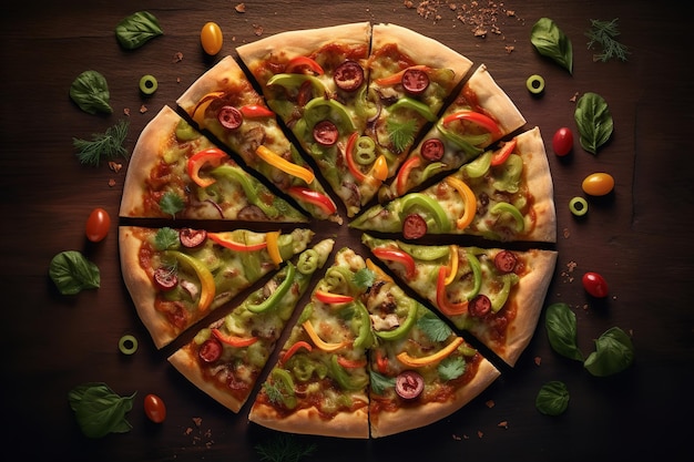 Foto de pizza deliciosa