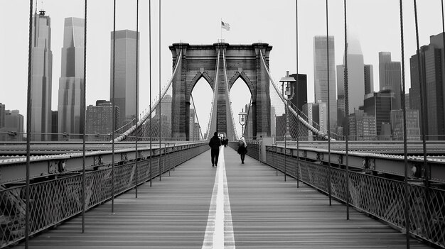 Foto de pontes e edifícios