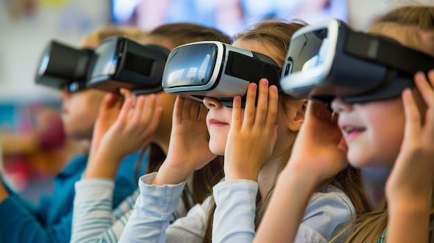 Foto foto de realidade virtual na educação moderna uma mudança de jogo