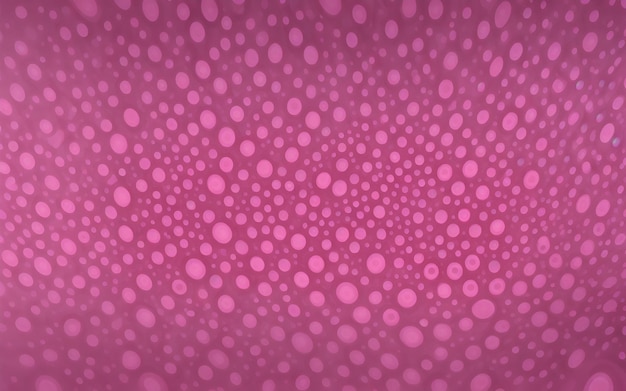 Foto de um fundo roxo vibrante com um padrão brincalhão de pontos coloridos