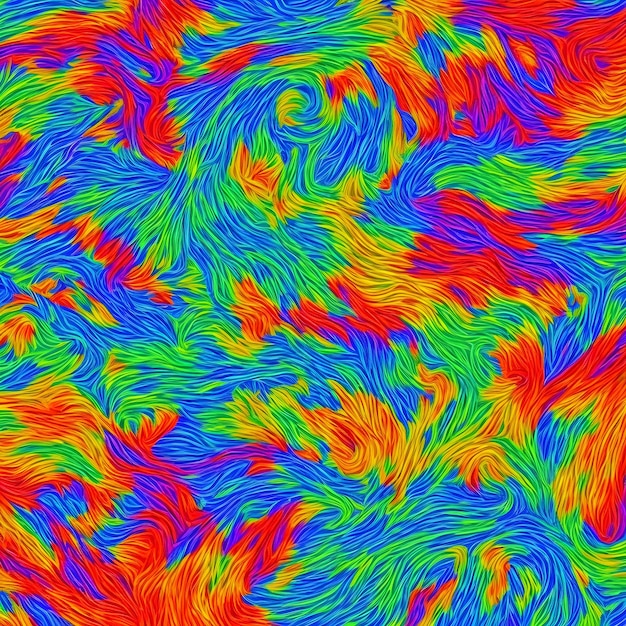 Foto de um padrão neural na forma de uma Sinfonia de Ondas Cerebrais