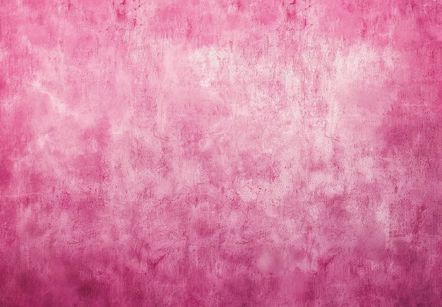 Foto de uma parede rosa abstrata de design grunge antigo com um fundo de textura rosa