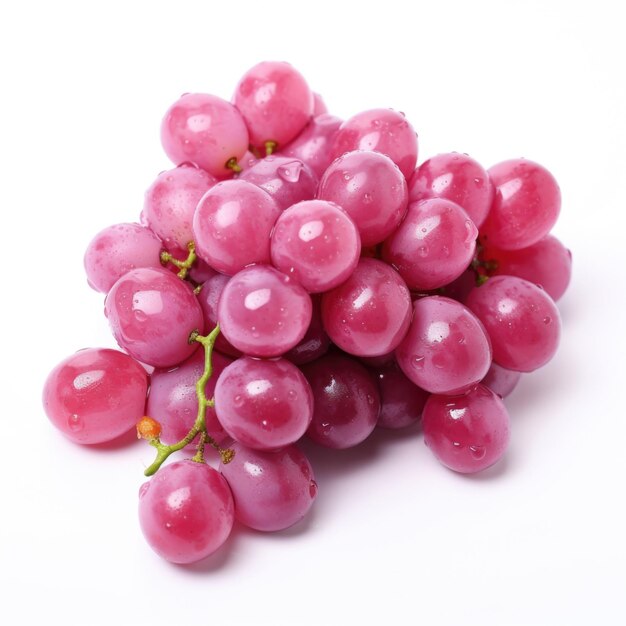 Foto foto de uva com fundo branco