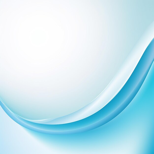 Foto foto de variações de cor azul linhas de curva de onda de gradiente desenhos em fundo branco