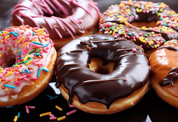 Foto foto de deliciosas donas deliciosas