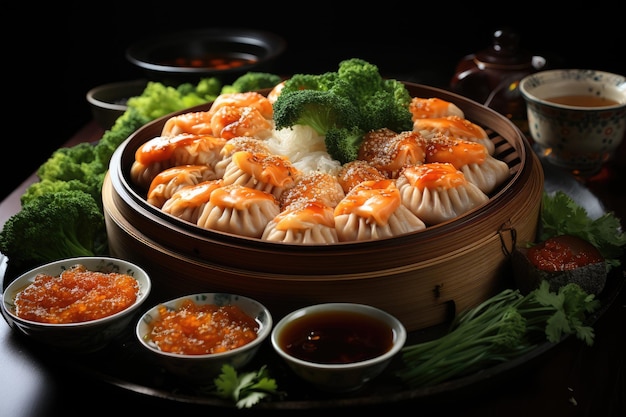 Foto der Dim-Sum-Food-Fotografie