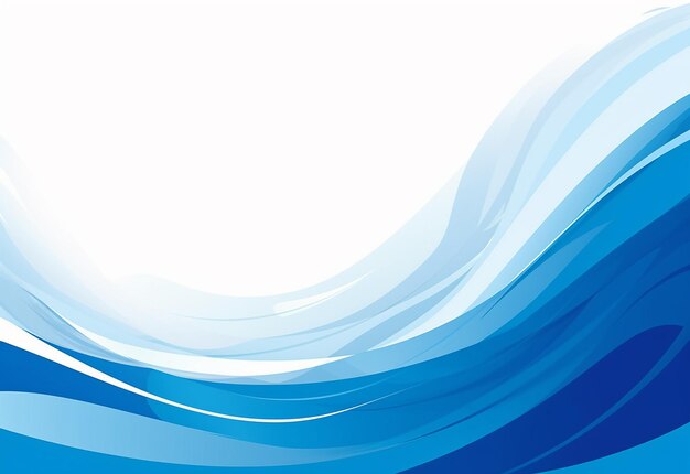 Foto des blauen Wellen-Abstrakten Gradienten-Hintergrunddesigns