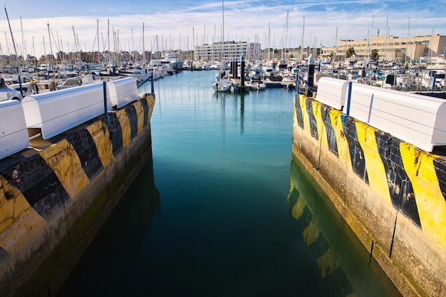 Foto des Hafens von Cadiz