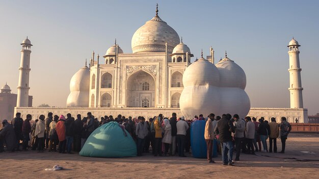 Foto des Taj Mahal