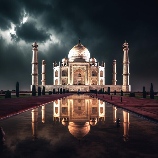 Foto des Taj Mahal