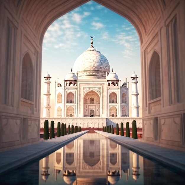 Foto des Taj Mahal