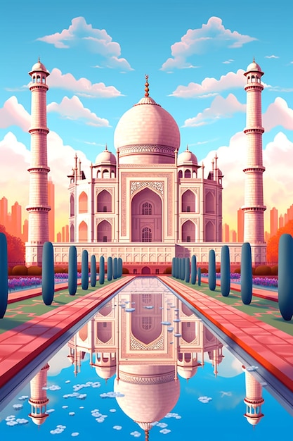 Foto des Taj Mahal