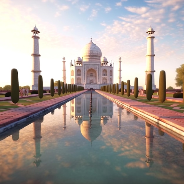 Foto des Taj Mahal