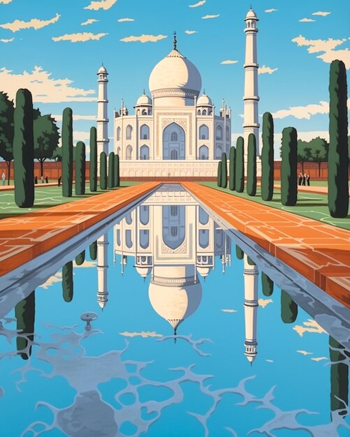 Foto des Taj Mahal