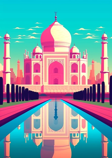 Foto des Taj Mahal