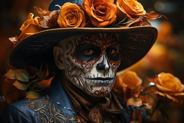 foto del dia de muertos