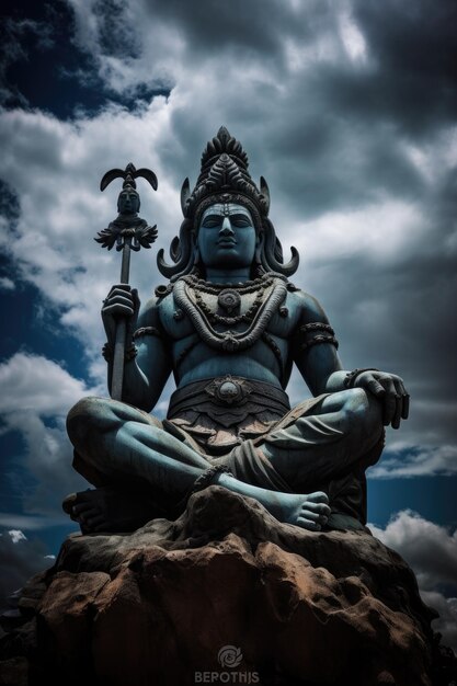 Foto del dios Shiva