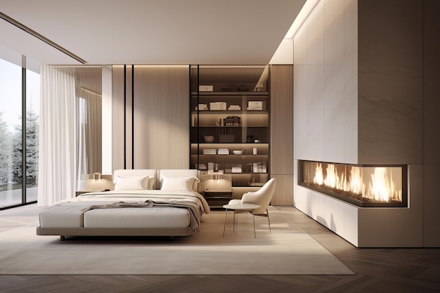 Foto de Diseño de sueños dormitorio moderno