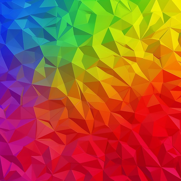 Foto de los diseños de fondo de papel pintado de arco iris de colores vívidos y borrosos