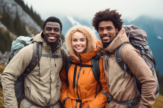 Foto de disfrutar de un viaje con amigos.