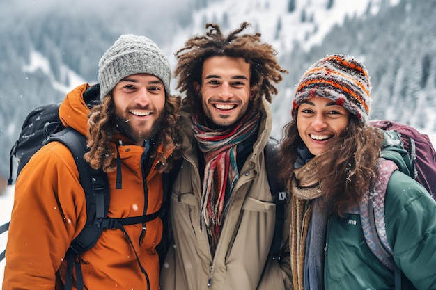 Foto de disfrutar de un viaje con amigos.