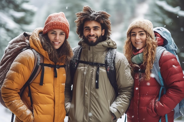 Foto de disfrutar de un viaje con amigos.