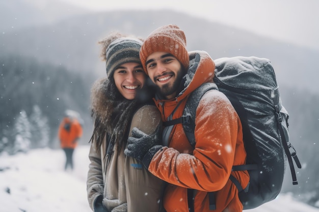 Foto de disfrutar de un viaje con amigos.