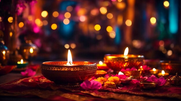 Foto Diwali-Fest der Lichtertradition