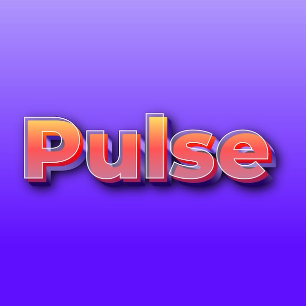 Foto do cartão de fundo roxo gradiente com efeito PulseText JPG