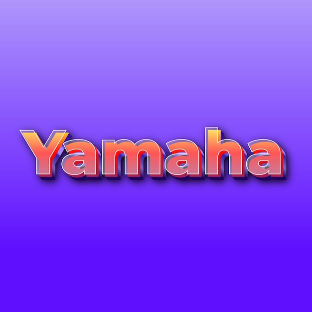 Foto do cartão de fundo roxo gradiente YamahaText efeito JPG
